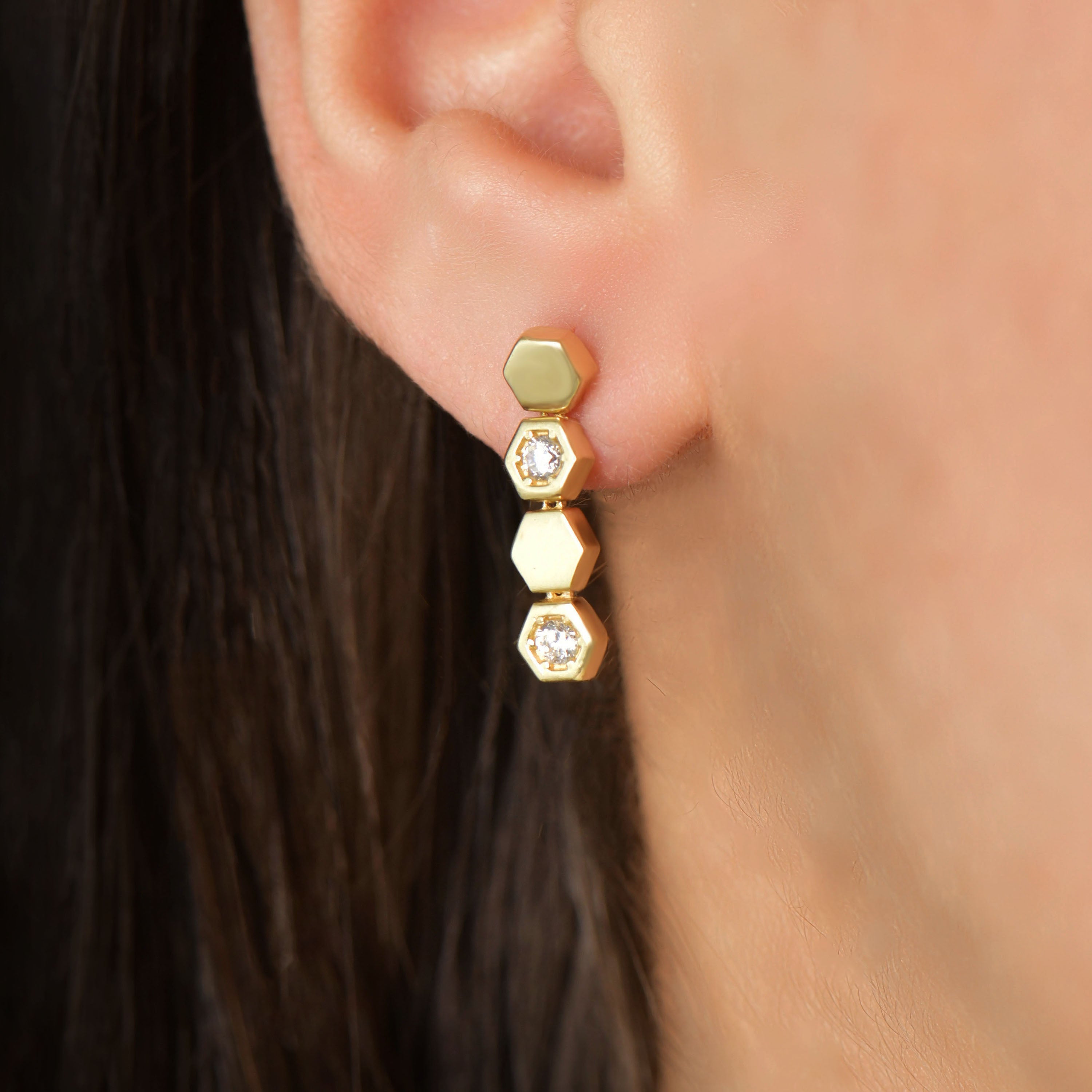 Boucle en Ok 18K 2 Image principale du produit