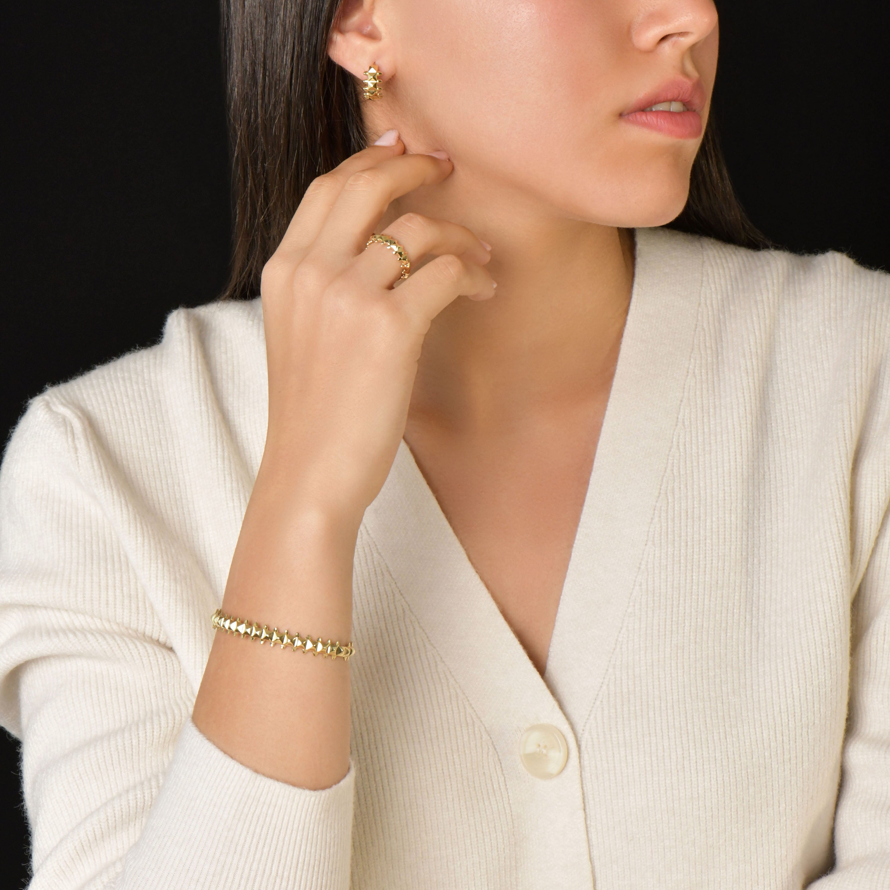 Ensemble en OR 18K 02 Image principale du produit