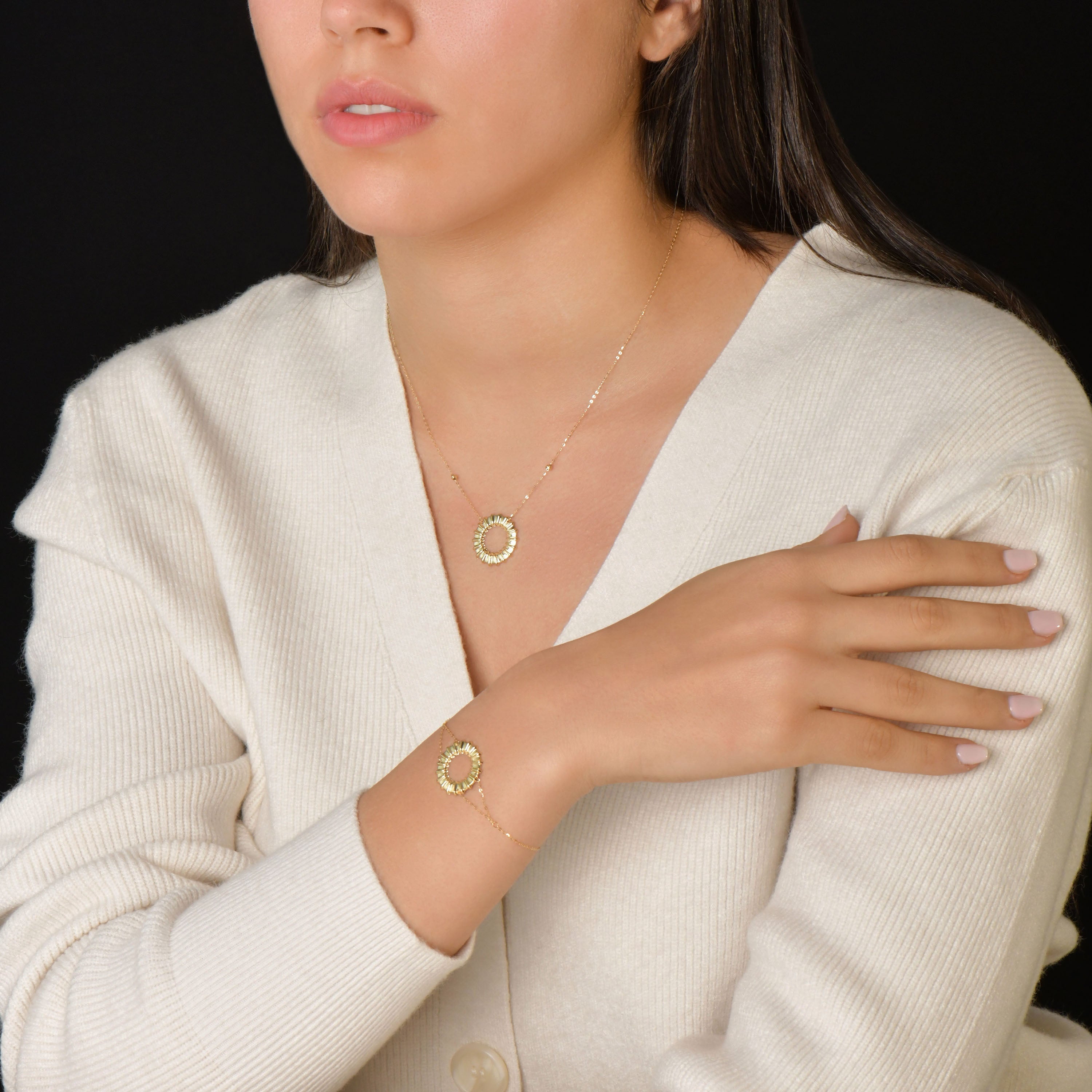 Ensemble en OR 18K 04